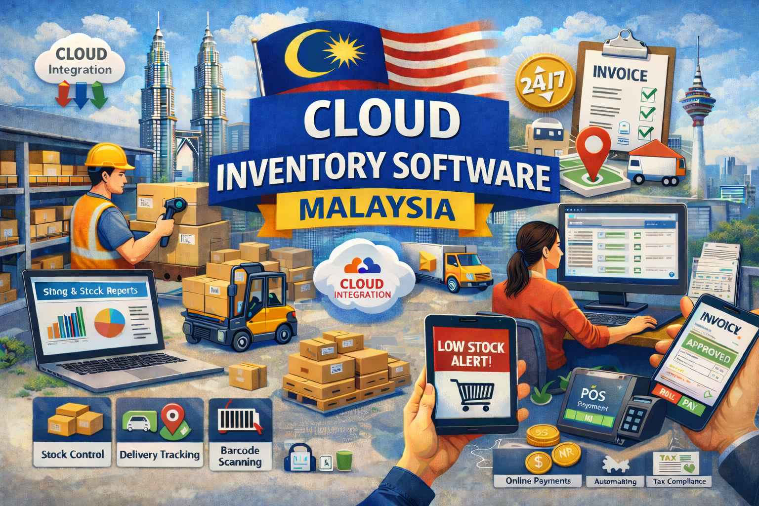Cloud-Based Inventory Software Malaysia with Live Reports