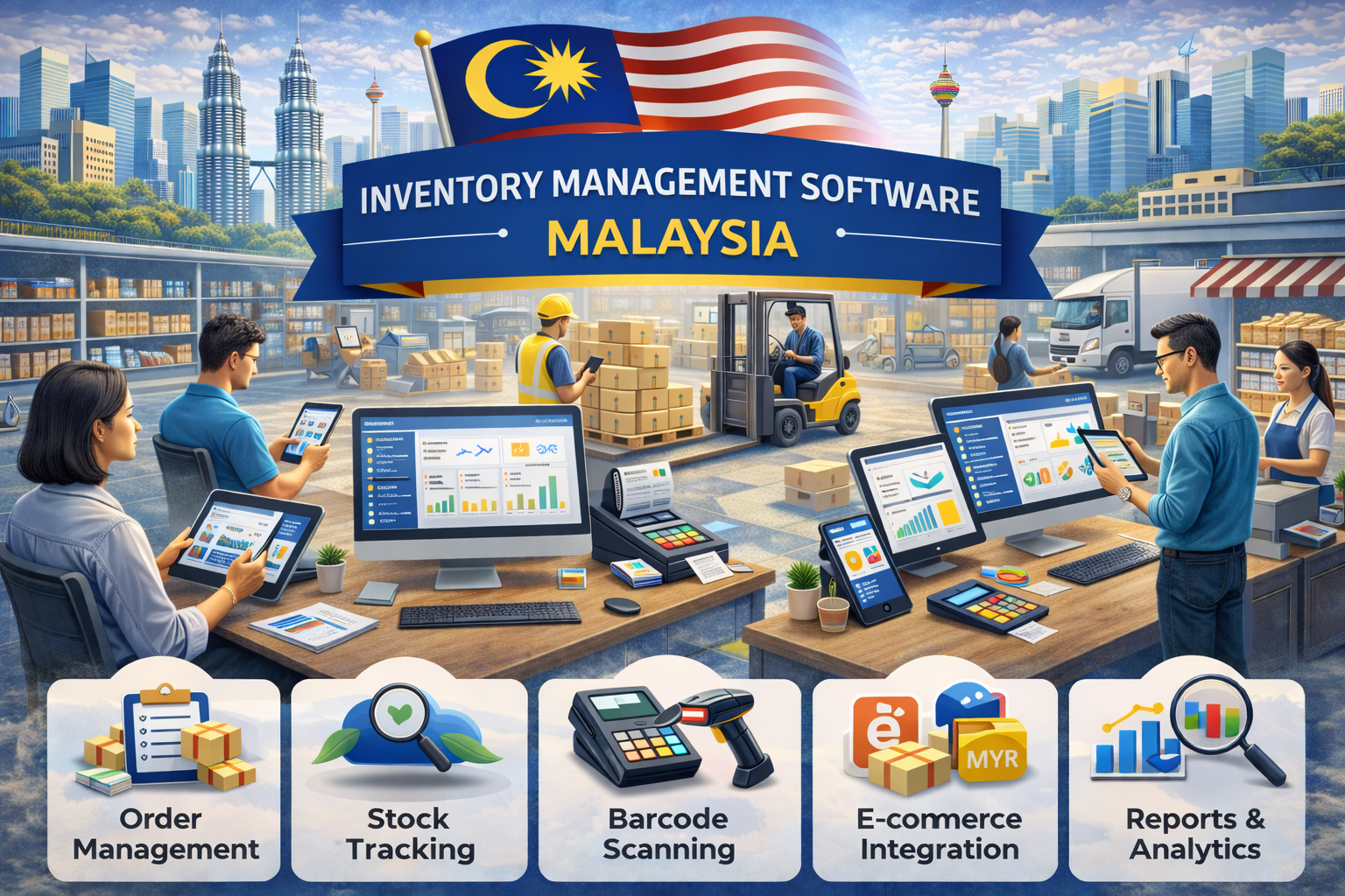 Inventory Management Software Malaysia from RM1500 | Stock & Warehouse System
