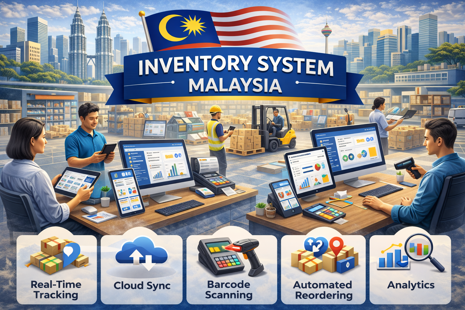 Inventory System Malaysia from 1500RM | Smart Inventory Tracking Software